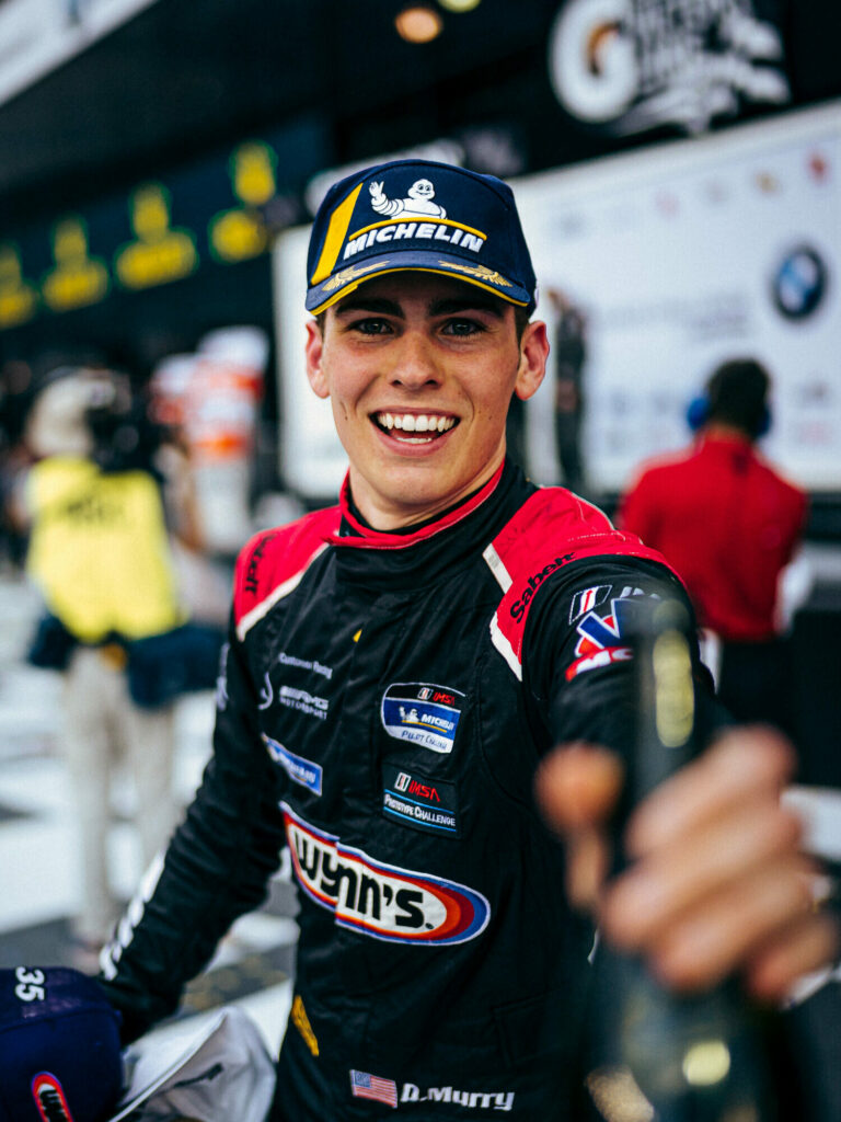 Dylan Murry, talented young American racing driver.