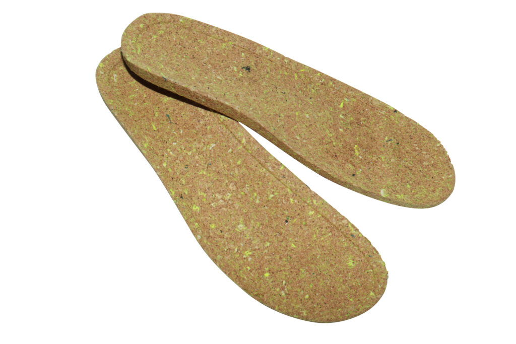 cork soles made by 3D CORK | shoestechnologies 